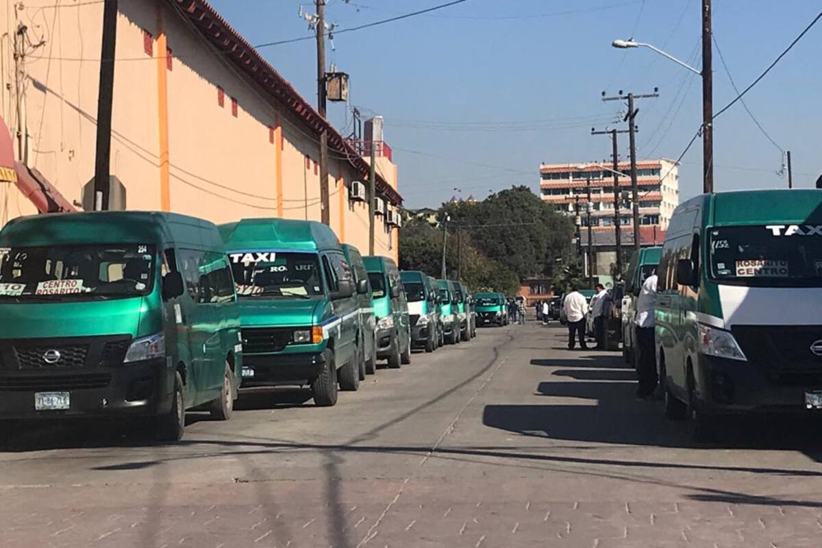 Sancionan a más de 30 choferes en Rosarito por no usar cubrebocas