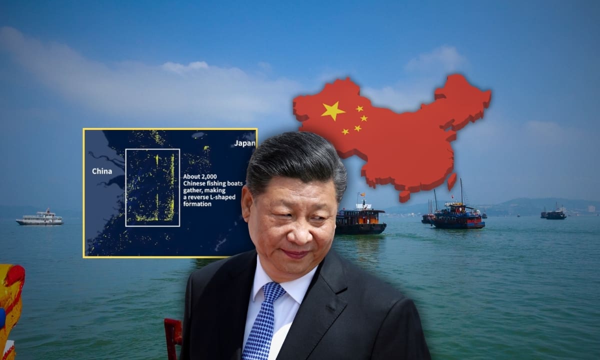 Detención de pesquero chino desata despliegue masivo: así opera la milicia marítima de Pekín en la zona gris del Indo-Pacífico. Foto: Especial (Reuters/Canva)