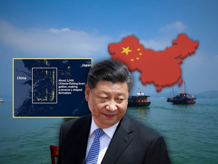 Tras la detención de un pesquero a 170 km de Nagasaki, China instaló hasta 2 mil barcos frente a Japón y elevó la tensión en el mar de China Oriental