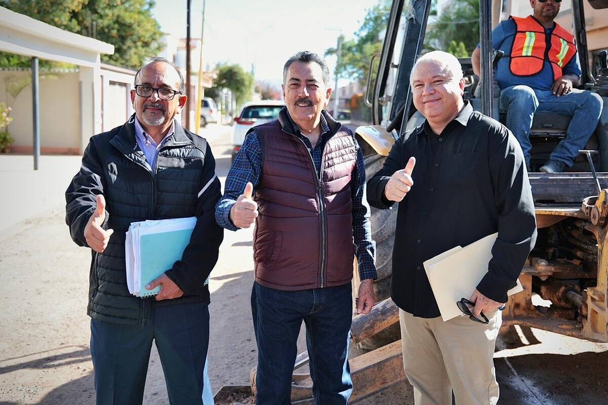 Refuerzan red hidráulica y vialidades en 31 colonias de Cajeme con una inversión superior a los 58 millones de pesos