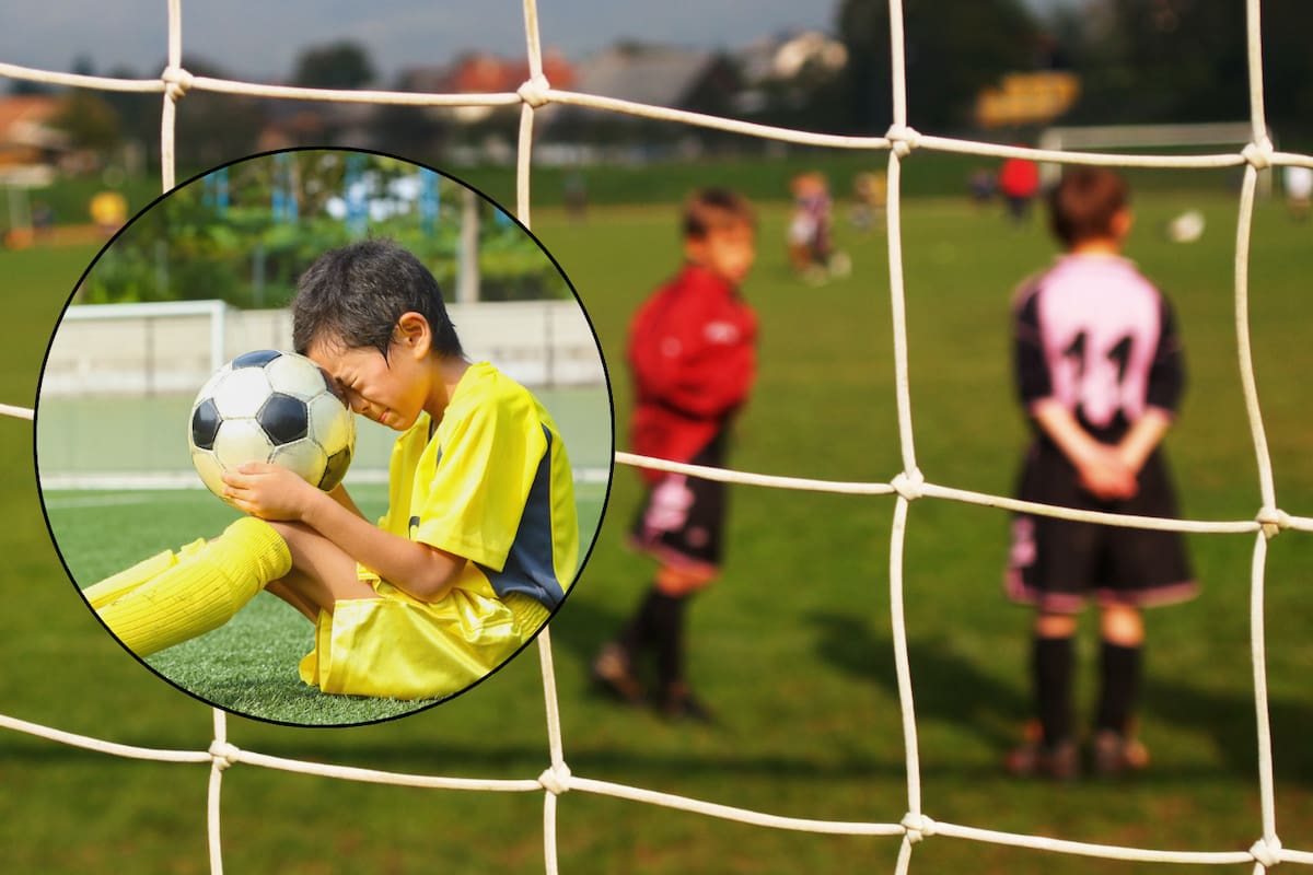 Niño de 9 años cae desde una portería y sufre severa lesión en el cráneo