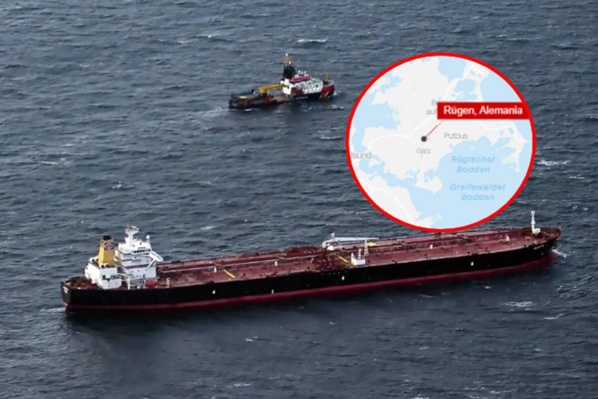 Petrolero ruso a la deriva en el Báltico pone en alerta a Alemania