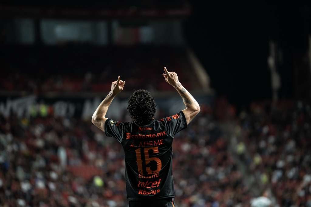 Xolos de Tijuana goleó 4-1 a Santos Laguna en el Estadio Caliente y rompió una racha de seis partidos sin ganar; con dos goles de Ignacio “Nacho” Rivero. Foto: Cortesía Border Zoom