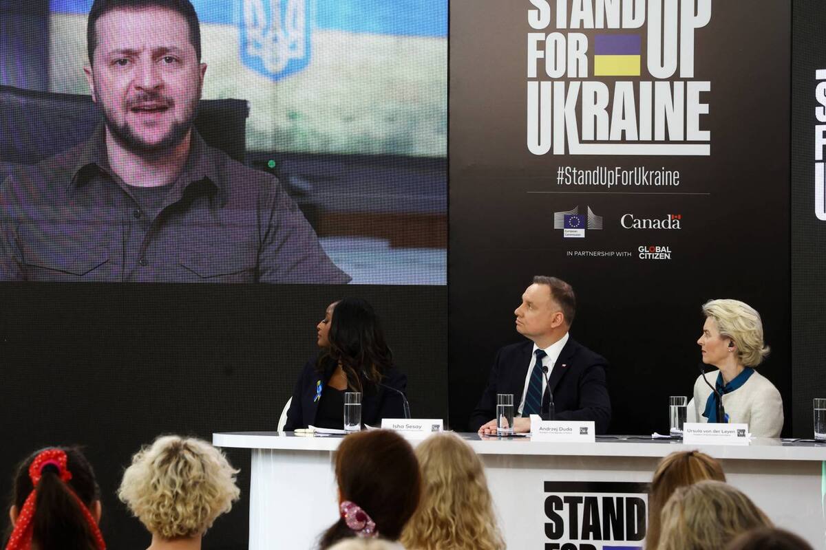 Guerra en Ucrania: Para apoyar a los refugiados ucranianos, donantes mundiales prometen 9.100 millones de euros