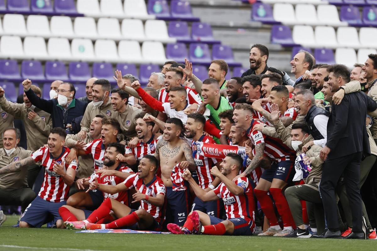 Atlético de Madrid es campeón de la Liga de España