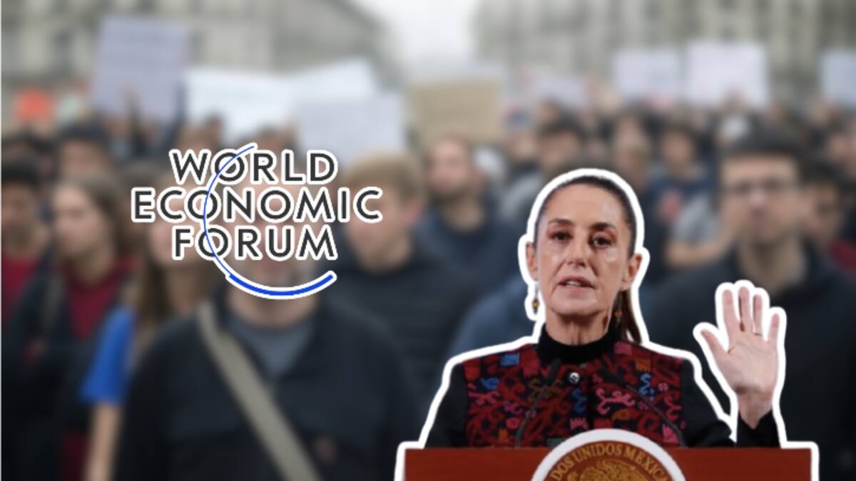 Organizaciones civiles exigen a Sheinbaum priorizar justicia social y medioambiente en el Foro Económico Mundial