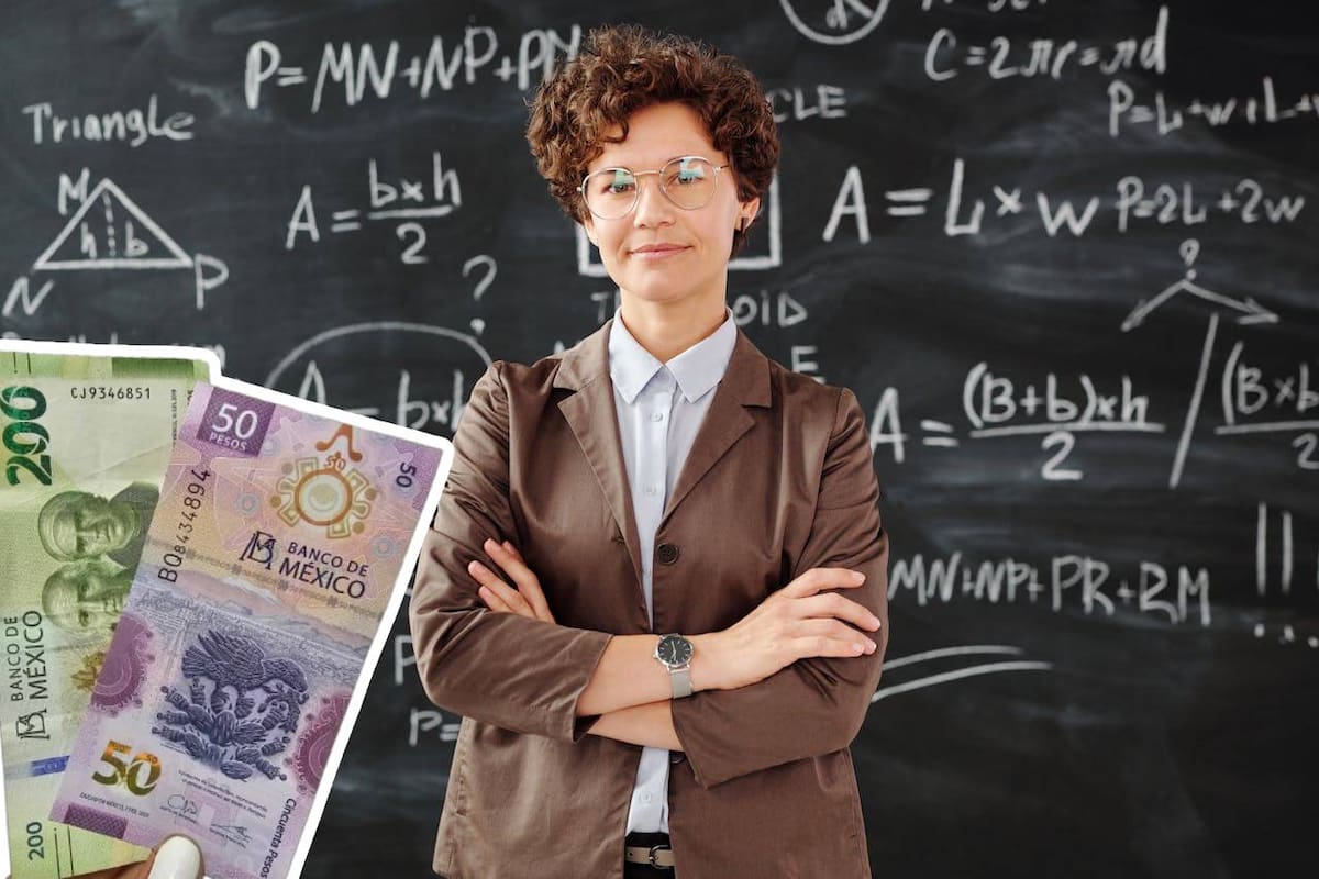 ¿Cuánto gana un maestro de secundaria por quincena en México?