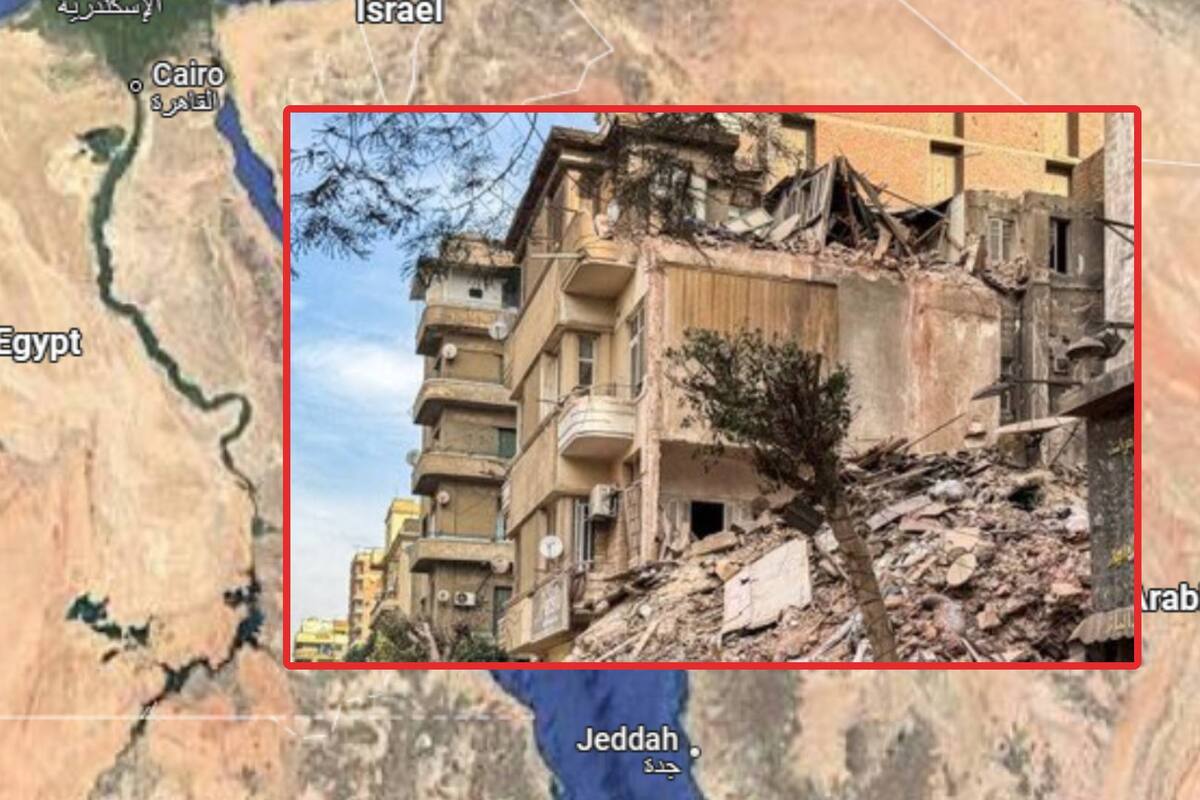 Egipto: Reportan al menos diez muertos tras derrumbe de un edificio residencial