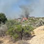 Dos incendios de pastizal afectan 229 hectáreas en Tijuana