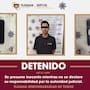 Asegura Policía Municipal a presunto responsable del delito de robo