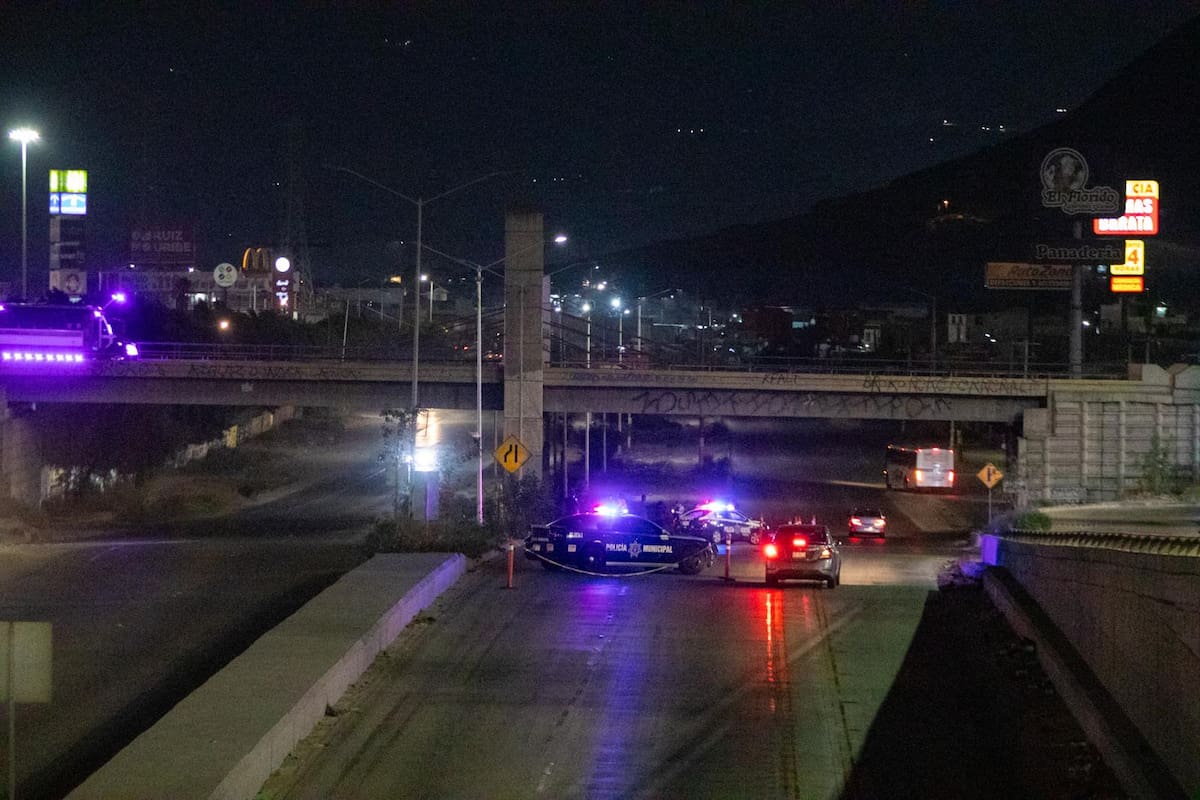 El percance se registró alrededor de las 23:00 horas de ayer. Foto: Border Zoom