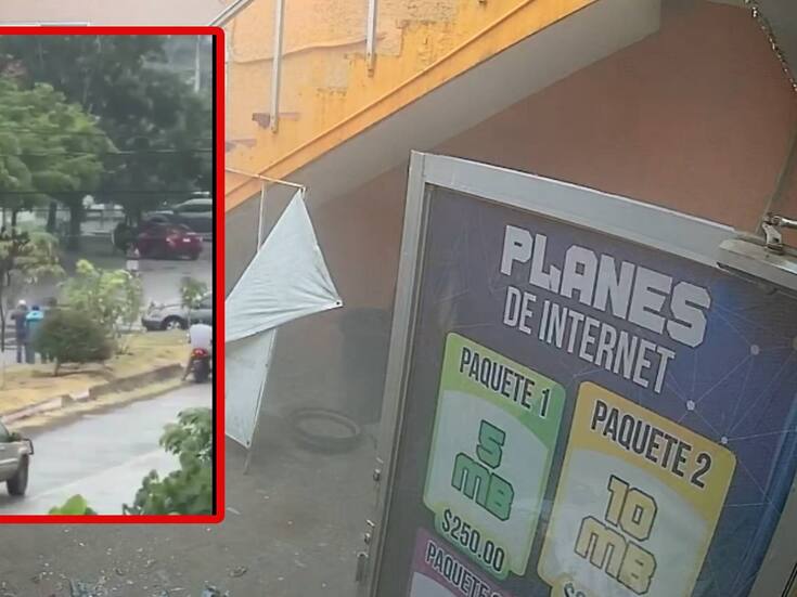 Video capta el momento exacto de la explosión de camioneta cerca de cuartel comunitario en Coahuayana, Michoacán y que dejó al menos cinco fallecidos