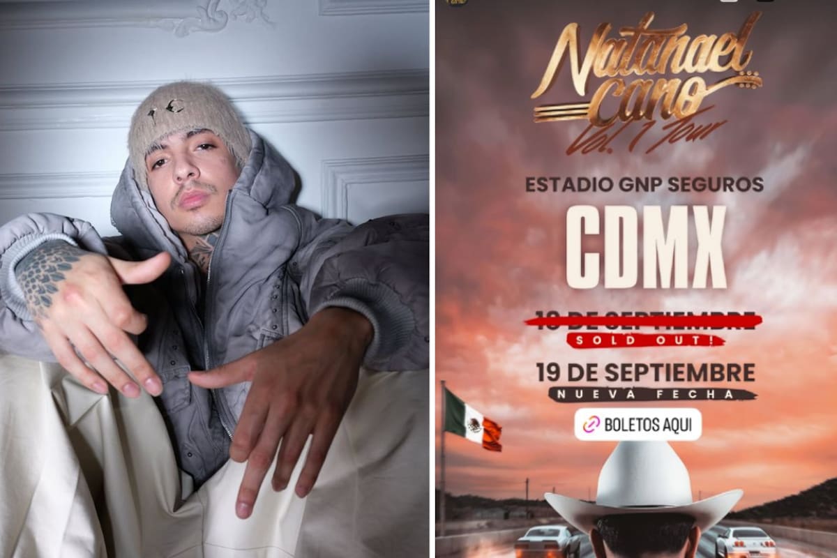 Natanael Cano anuncia una segunda fecha en el Estadio GNP tras agotar los boletos de su primer concierto en la Ciudad de México