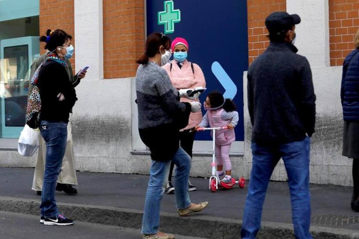Italia registra 482 muertes por Covid-19, la cifra más baja de la semana