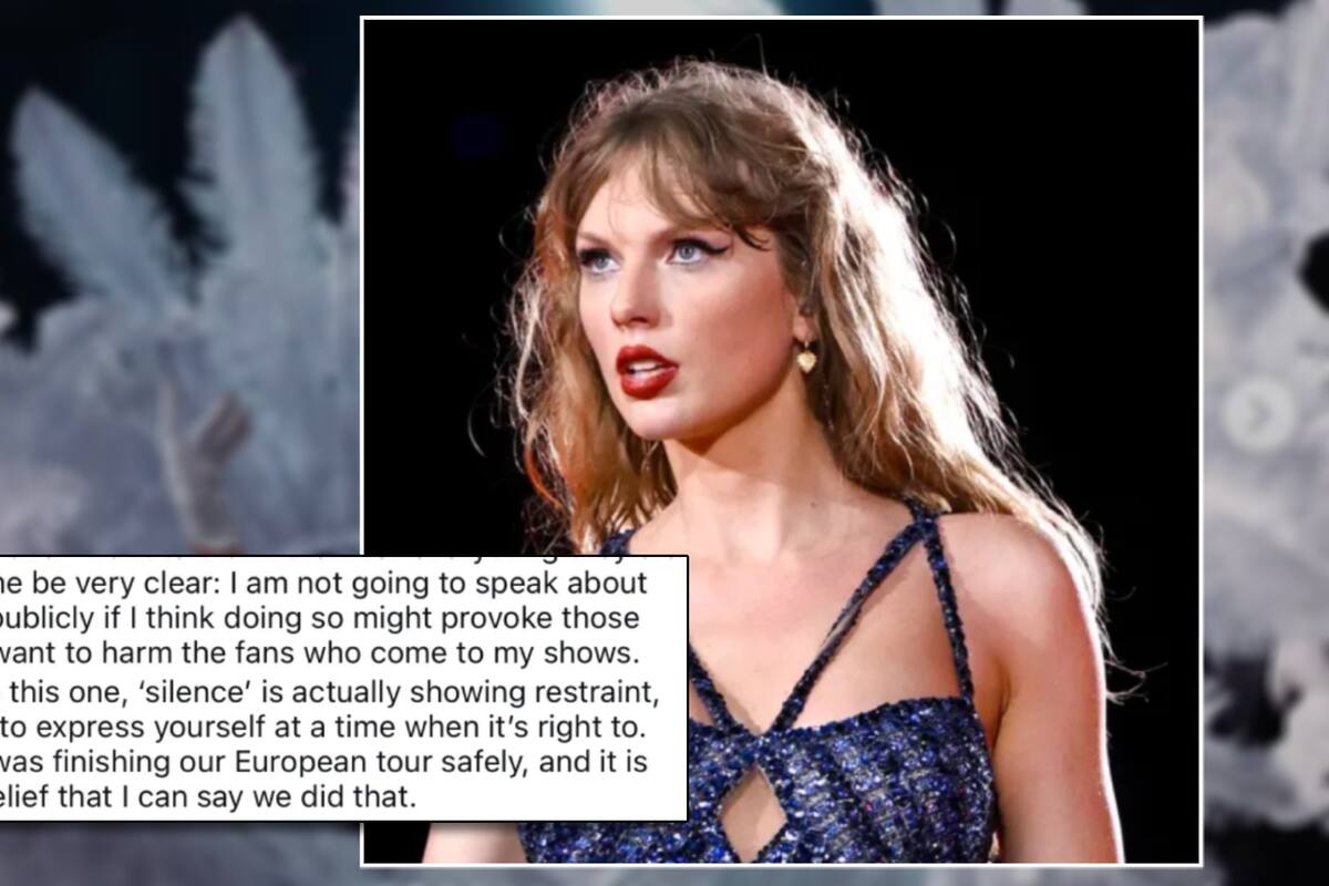 Taylor Swift explica por qué “guardó silencio” sobre el intento de ataque terrorista en Viena