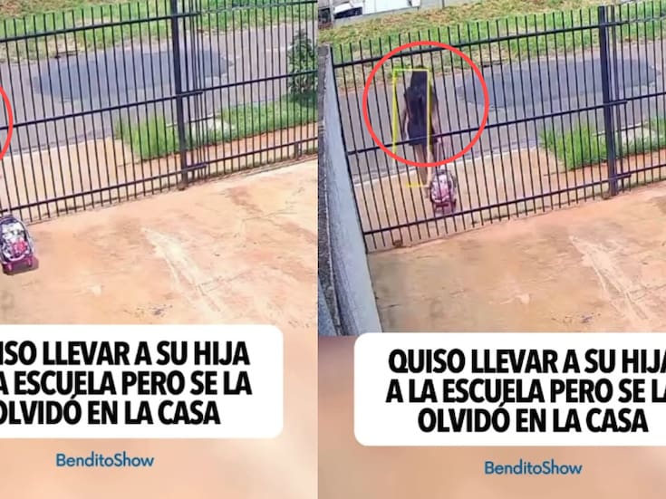 “Esa mujer trae un cansancio que va en automático.”: mujer quiso llevar a su hija a la escuela, pero solo llevaba la mochila