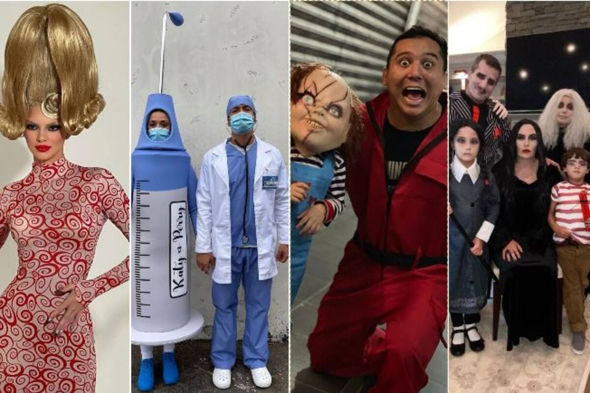 Halloween: Los disfraces más terroríficos de los famosos