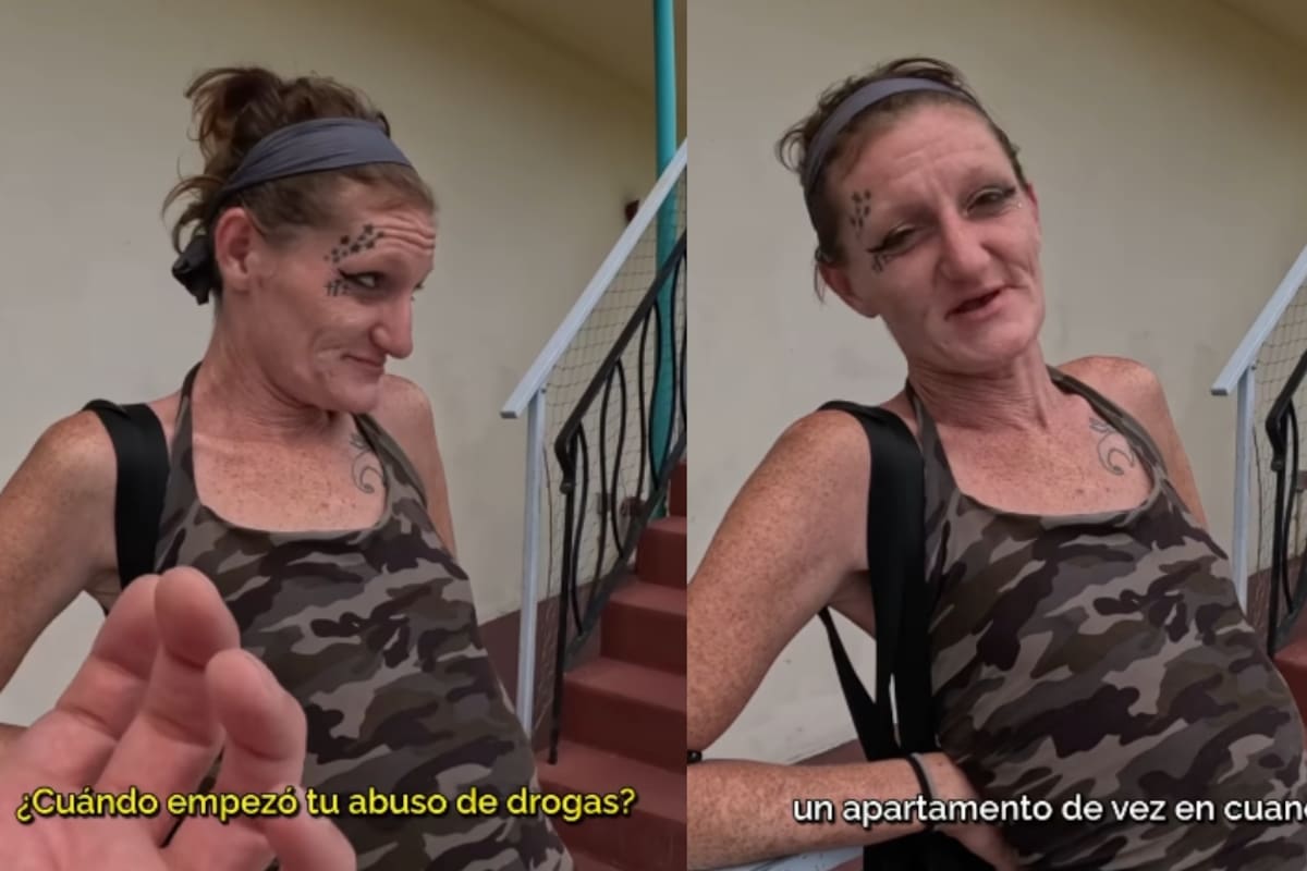 “Mi vida es horrible, pero me despierto cada día y sigo viva” Influencer entrevista a una mujer en la calle y su historia conmueve a redes sociales