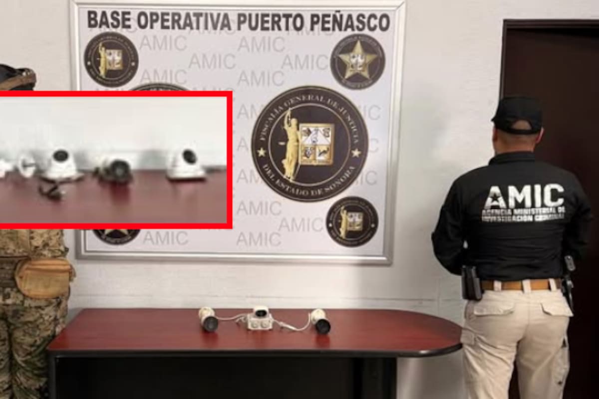 Aseguran cámaras de vigilancia en Puerto Peñasco