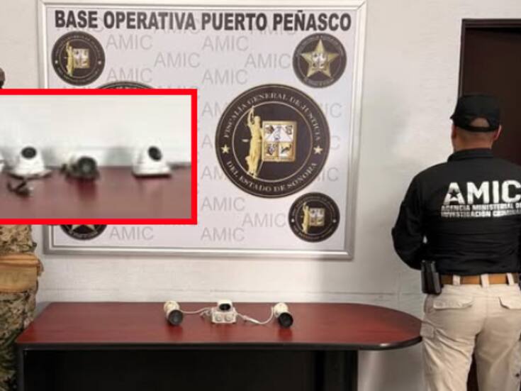 Aseguran cámaras de vigilancia en Puerto Peñasco