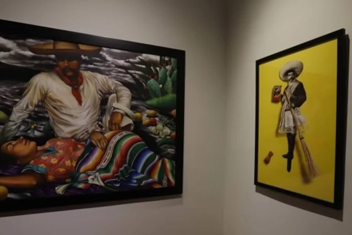 Zapata en Bellas Artes: Feminizado, "mandilón" y como Speedy Gonzales