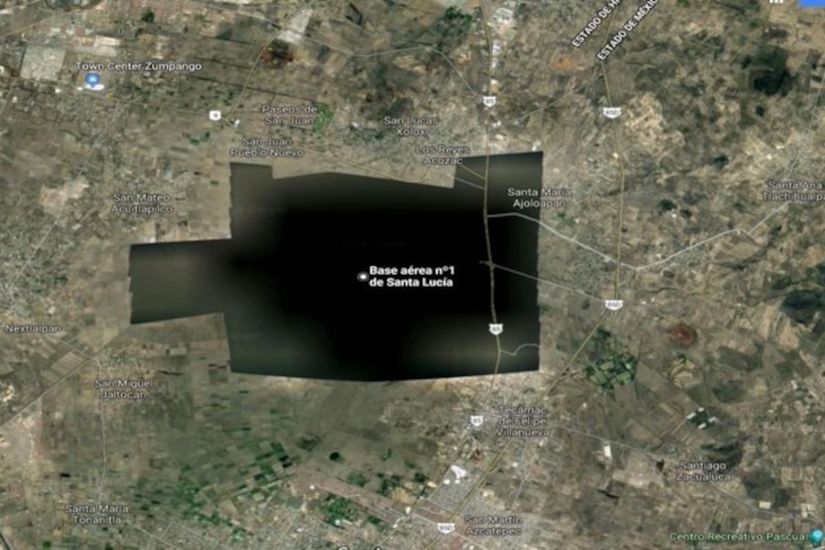 Google explica por qué no se ve Santa Lucía en sus mapas