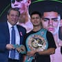 “YOREME” MENDOZA RECIBE CINTURÓN DE CAMPEÓN DEL CMB