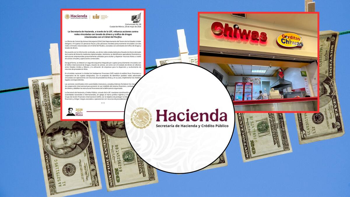 Unidad de Inteligencia Financiera ya investiga a 14 personas y empresas ligadas al Cártel de Sinaloa tras alerta de Estados Unidos, informó Secretaría de Hacienda