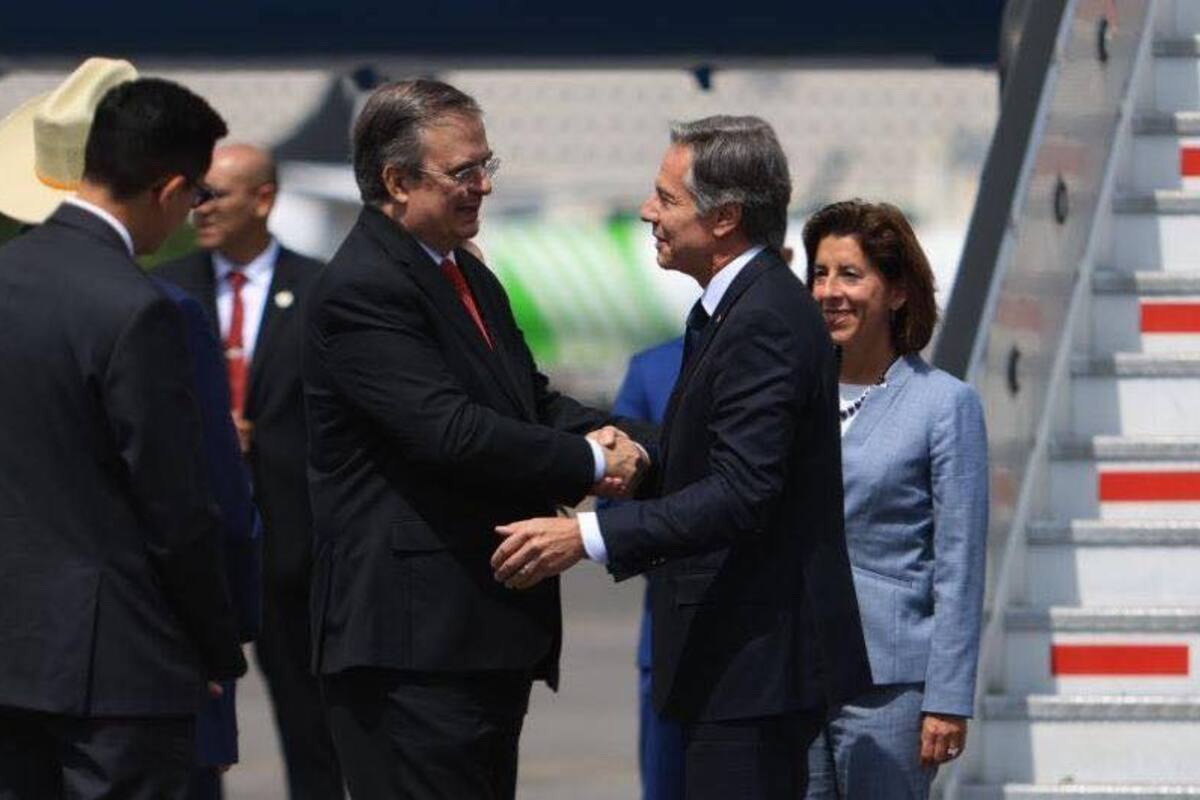 Marcelo Ebrard envía condolencias a Antony Blinken por fallecimiento de su padre
