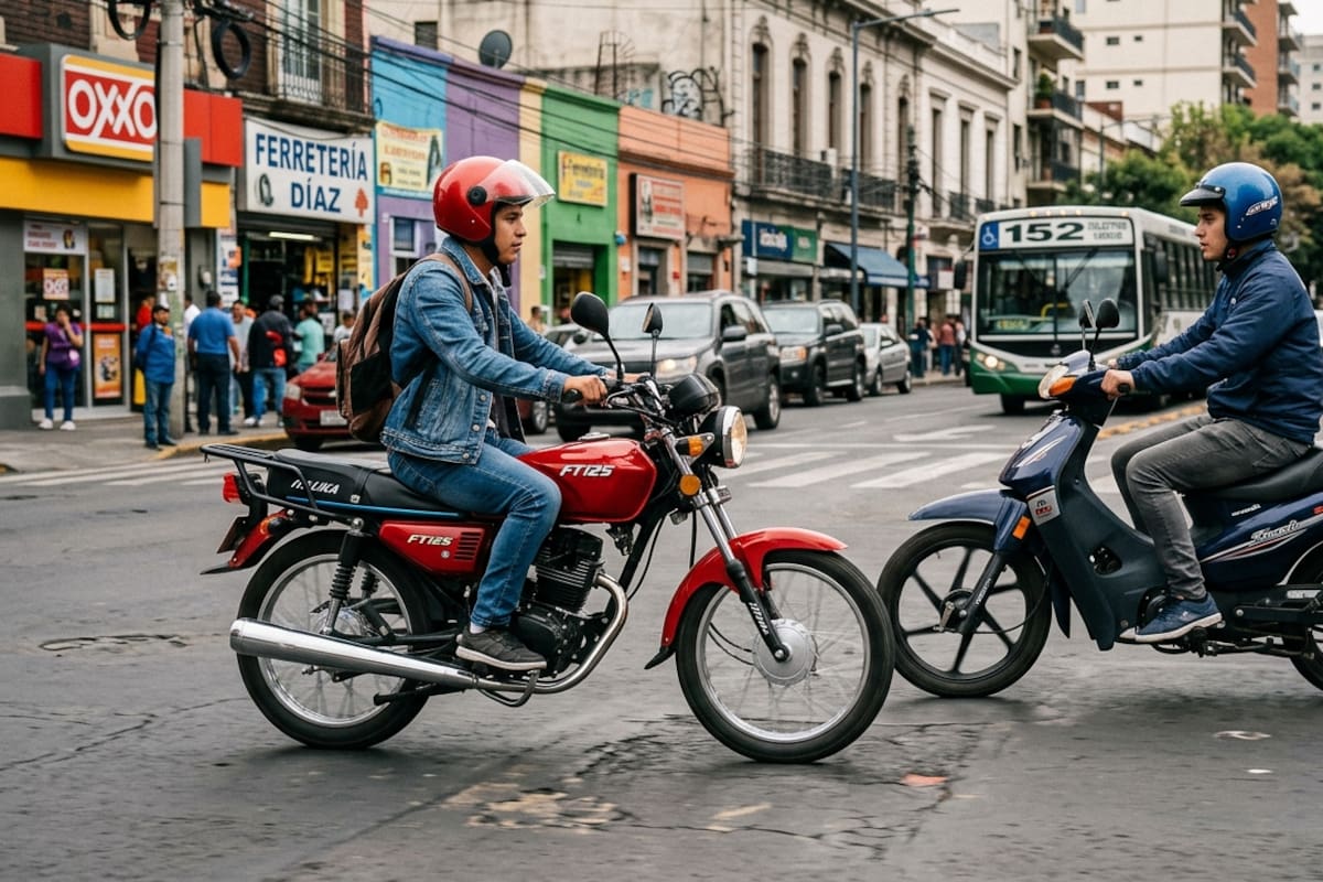 Mientras en México miles de personas eligen la Italika FT125 de Ricardo Salinas Pliego, en Argentina la Gilera Smash de Federico Hernán Vacas se ha convertido en la motocicleta que conquista las calles