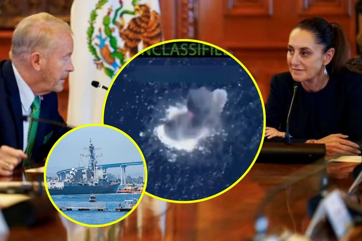 Sheinbaum buscará a Ronald Johnson para hablar sobre ataque a embarcaciones en el Pacífico