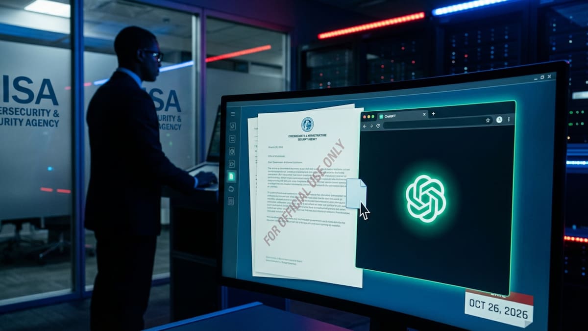 El jefe de ciberseguridad de Estados Unidos queda bajo la lupa tras filtrar documentos oficiales en ChatGPT, revelando una vulnerabilidad crítica en la gestión de archivos gubernamentales y encendiendo las alarmas sobre el uso de inteligencia artificial en las agencias de inteligencia