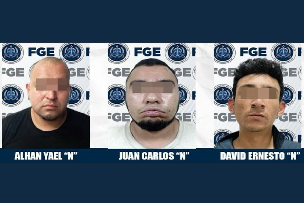 Tres sujetos vinculados a proceso por robo con violencia en Mexicali