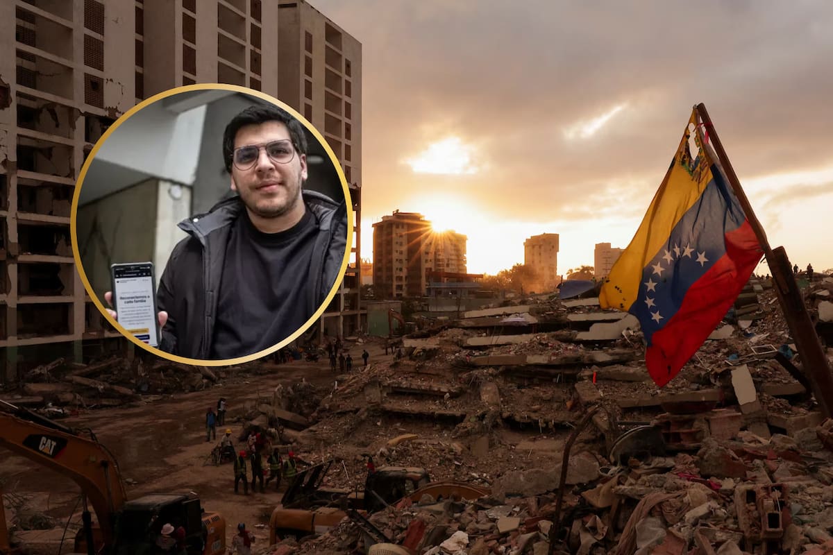 Joven venezolano crea un software con inteligencia artificial para buscar a desaparecidos tras los terremotos y ayudar a miles de familias que aún desconocen el paradero de sus seres queridos