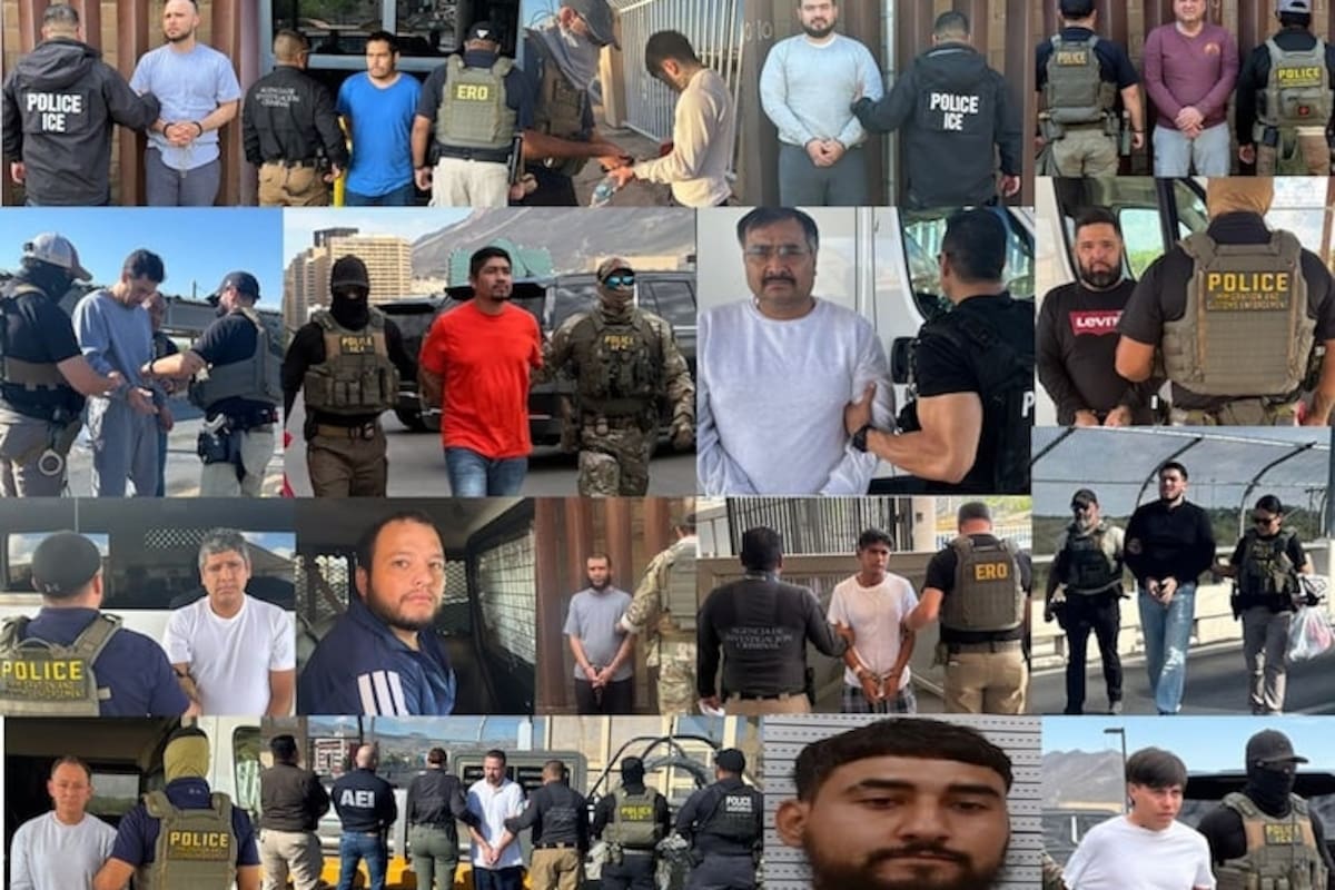 EEUU entrega a México más de 20 fugitivos y cifra supera las 370 personas desde el regreso de Trump