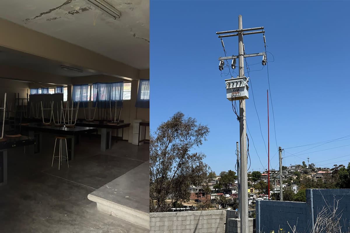 Secundaria Técnica Número 27 cumplirá un mes sin luz