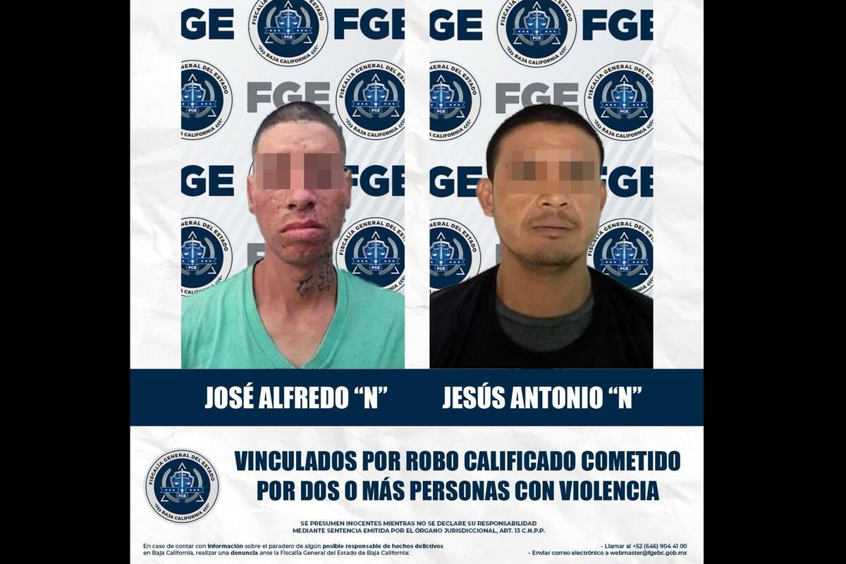 Quedan en prisión preventiva dos presuntos ladrones