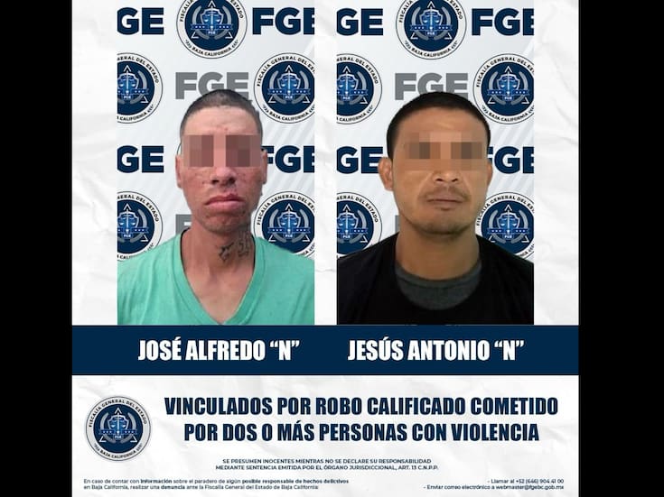 Quedan en prisión preventiva dos presuntos ladrones