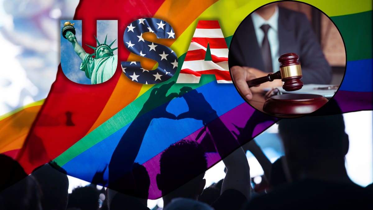 Más de 800 mil parejas están protegidas por el matrimonio igualitario en Estados Unidos, pero una encuesta reveló pierden apoyo ciudadano y aumenta la presión para revisar el fallo que lo legalizó en 2015