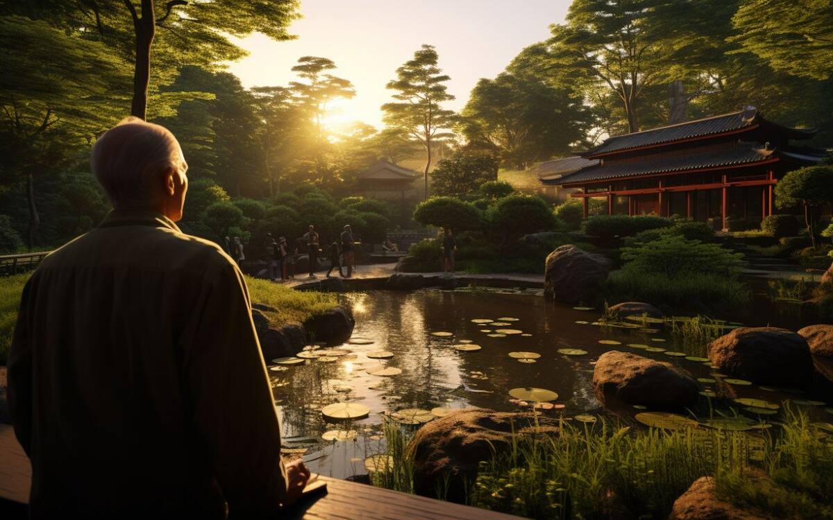 ¿Te has preguntado cómo las personas viven más tiempo y felices? Aprende las 10 reglas de "ikigai" que podrían ser tu clave para una vida larga (IA).