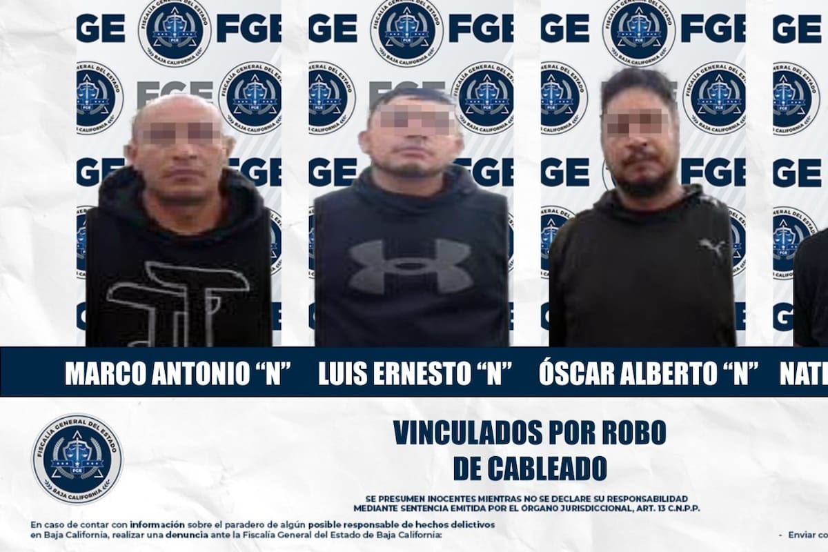 Cuatro imputados enfrentan proceso por robo de cableado