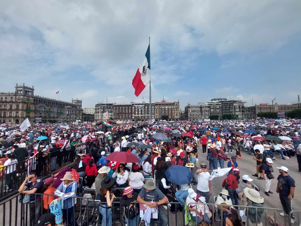 Se preparan para el sexto y último informe del sexenio de AMLO. | Crédito: Shaila Rosagel
