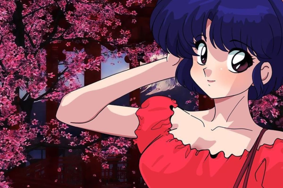 Así se vería Akane Tendo de Ranma 1/2 en la vida real según la IA de Midjourney