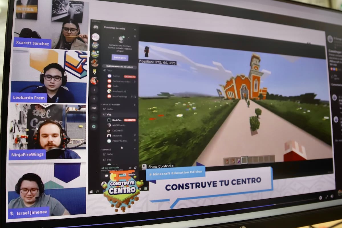 Jóvenes cachanillas crean el centro histórico de manera virtual
