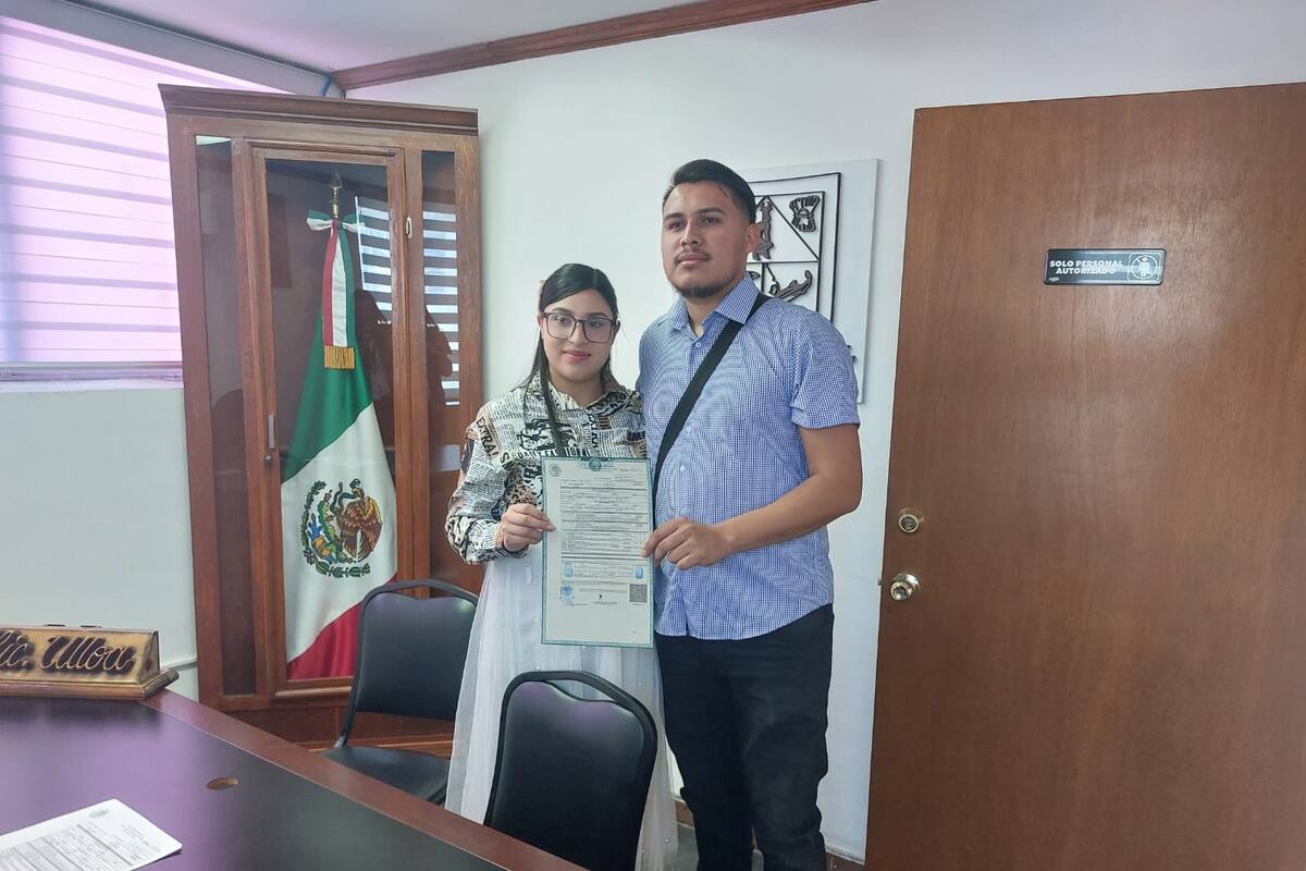 Se dan el “sí” ante el juez a unos días de ser padres: Nogales
