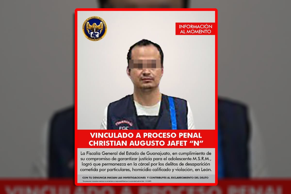 Presunto asesino de Mateo Santiago es vinculado a proceso bajo diversos cargos en Guanajuato