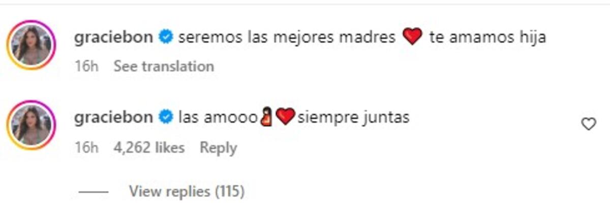 Karely Ruiz presenta a Gracie Bon como madre de su hija