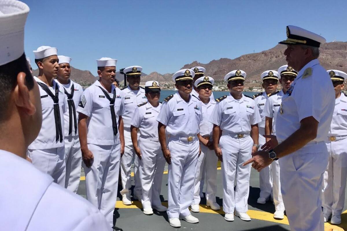 Frena coronavirus festejo de la Marina en Guaymas