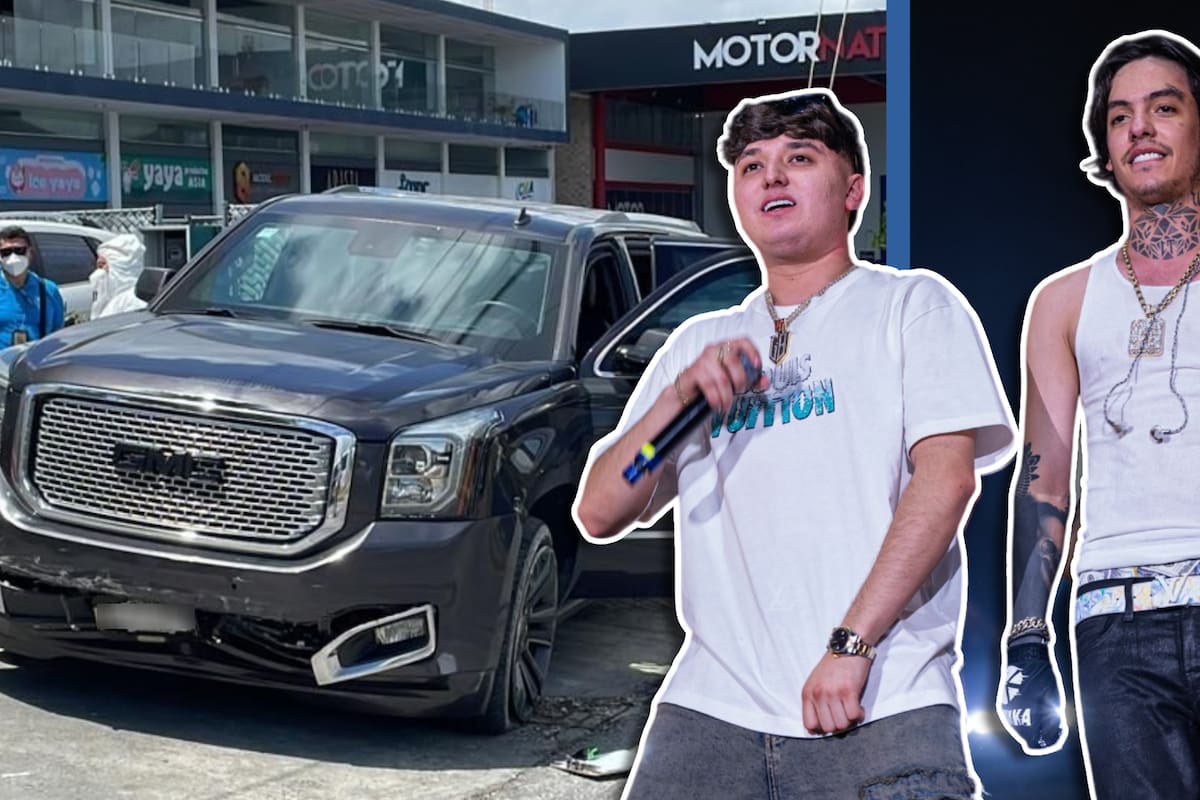 Se incendia camioneta en Hermosillo, presuntamente de Natanael Cano; aseguran que Gabito Ballesteros estaba con él