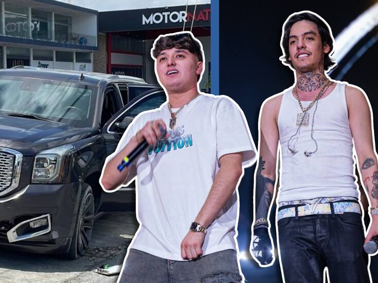 Se incendia camioneta en Hermosillo, presuntamente de Natanael Cano; aseguran que Gabito Ballesteros estaba con él